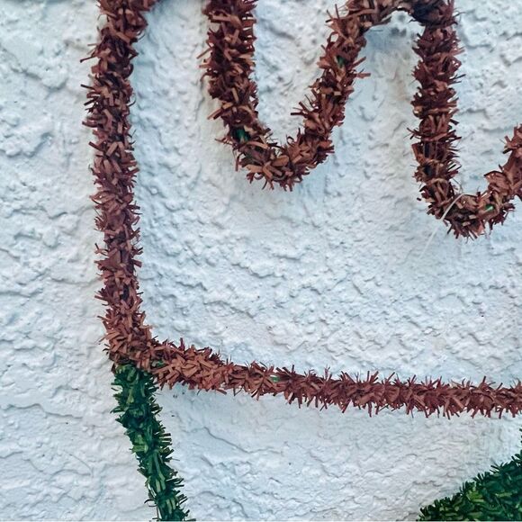 VINTAGE K-MART “TRIM A TREE” COLLECTION “THREE KINGS” MEDAL/TURF 36”~NOS~RARE - Picture 13 of 16